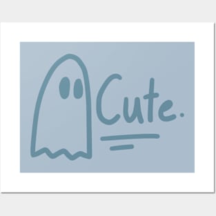 Cute. (ghost) Posters and Art